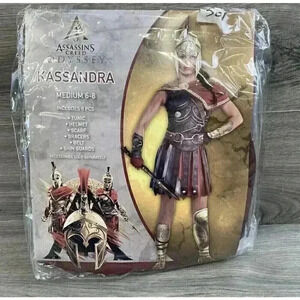 Kassandra Assassin's Creed Odyssey Game Fancy Dress Up Halloween Adult(M)Costume